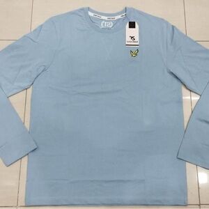 Blue Lyle & Scott Men's Shirt